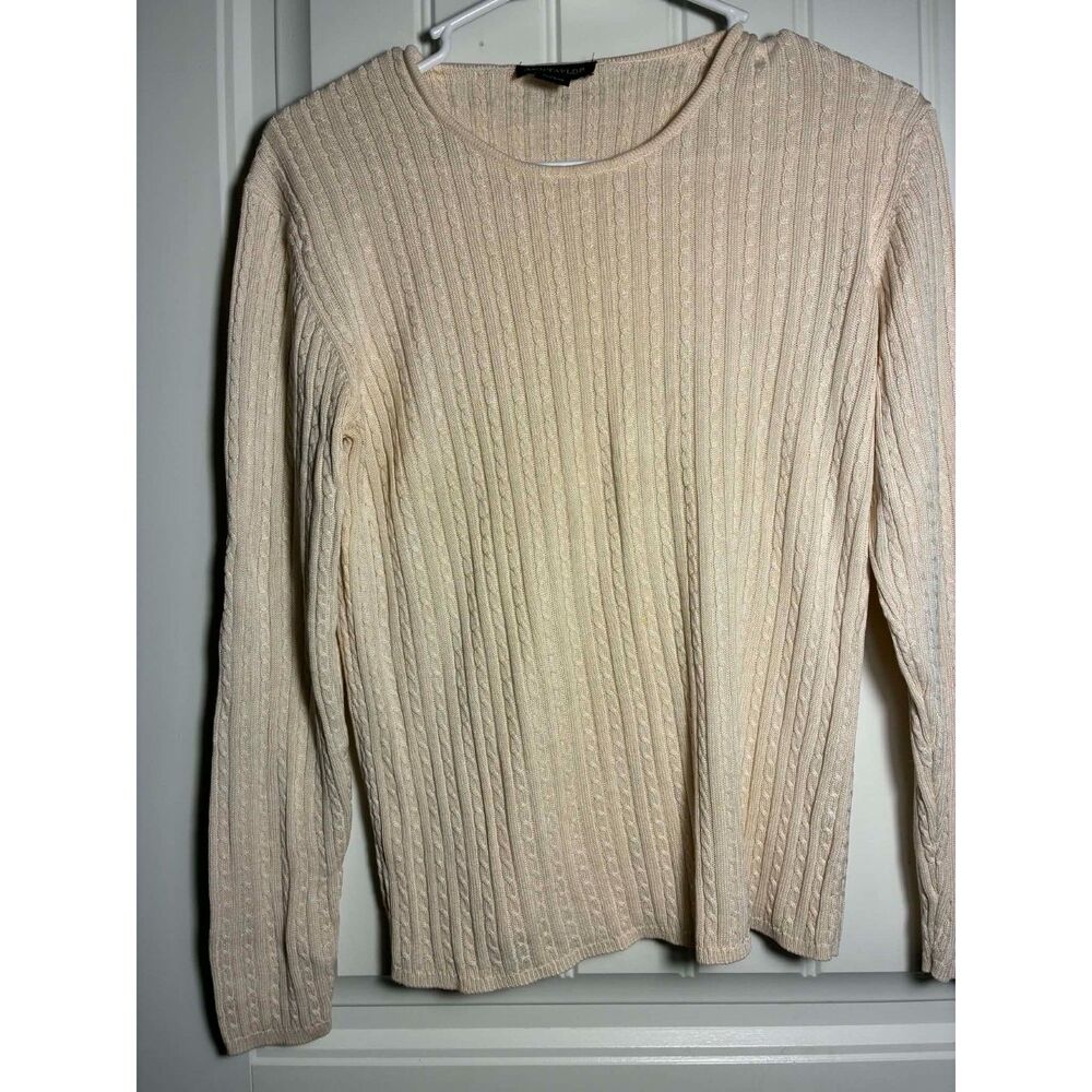 Ann Taylor 100% Silk Sweater Ladies